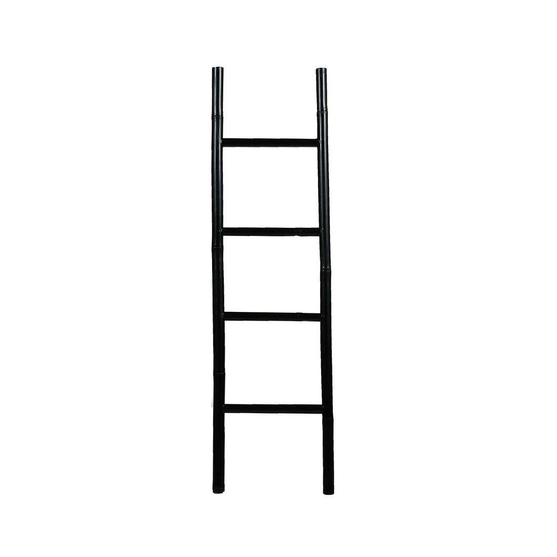 CLARA - Toallero escalera de bambú negro