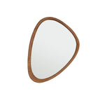 Espejo de mindi macizo 75x60 cm