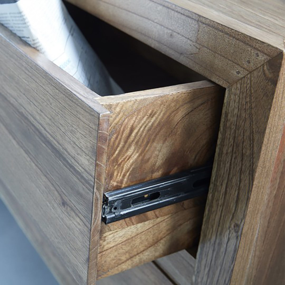 FELIX - Cómoda de mindi macizo 200 cm