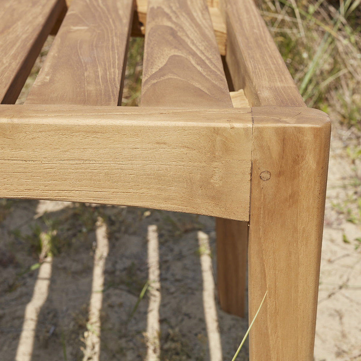 HORTENSE - Silla de exterior de teca reciclada (juego de 2)