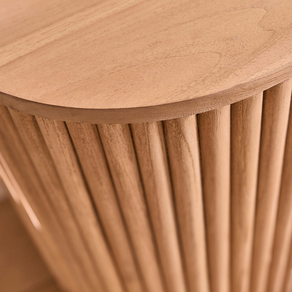 COLINE - Aparador de teca maciza de 160 cm