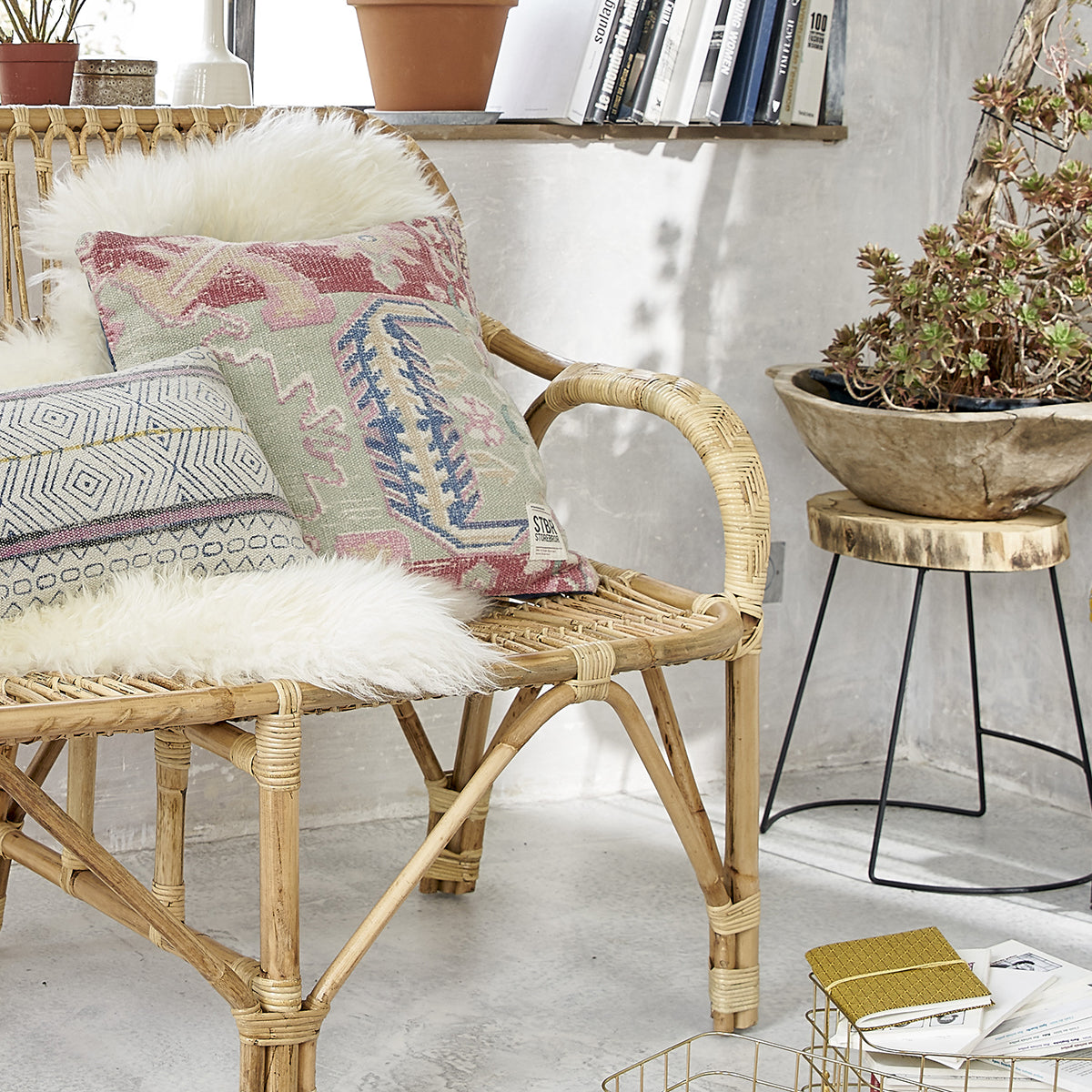 PAOLA - Banco de ratán