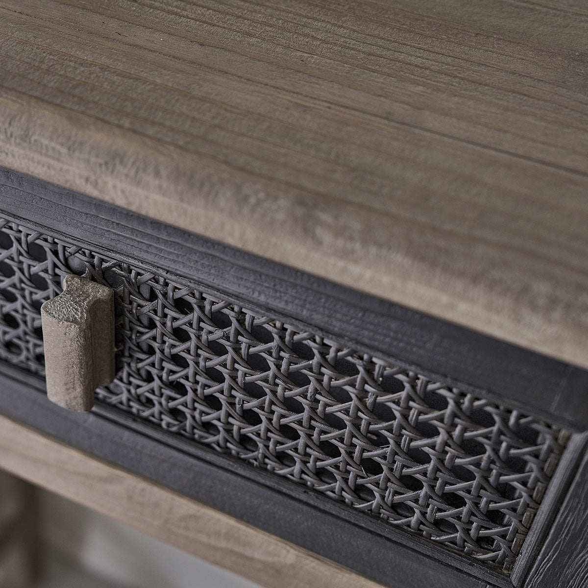 JUNKO - Consola de madera maciza reciclada 110 cm