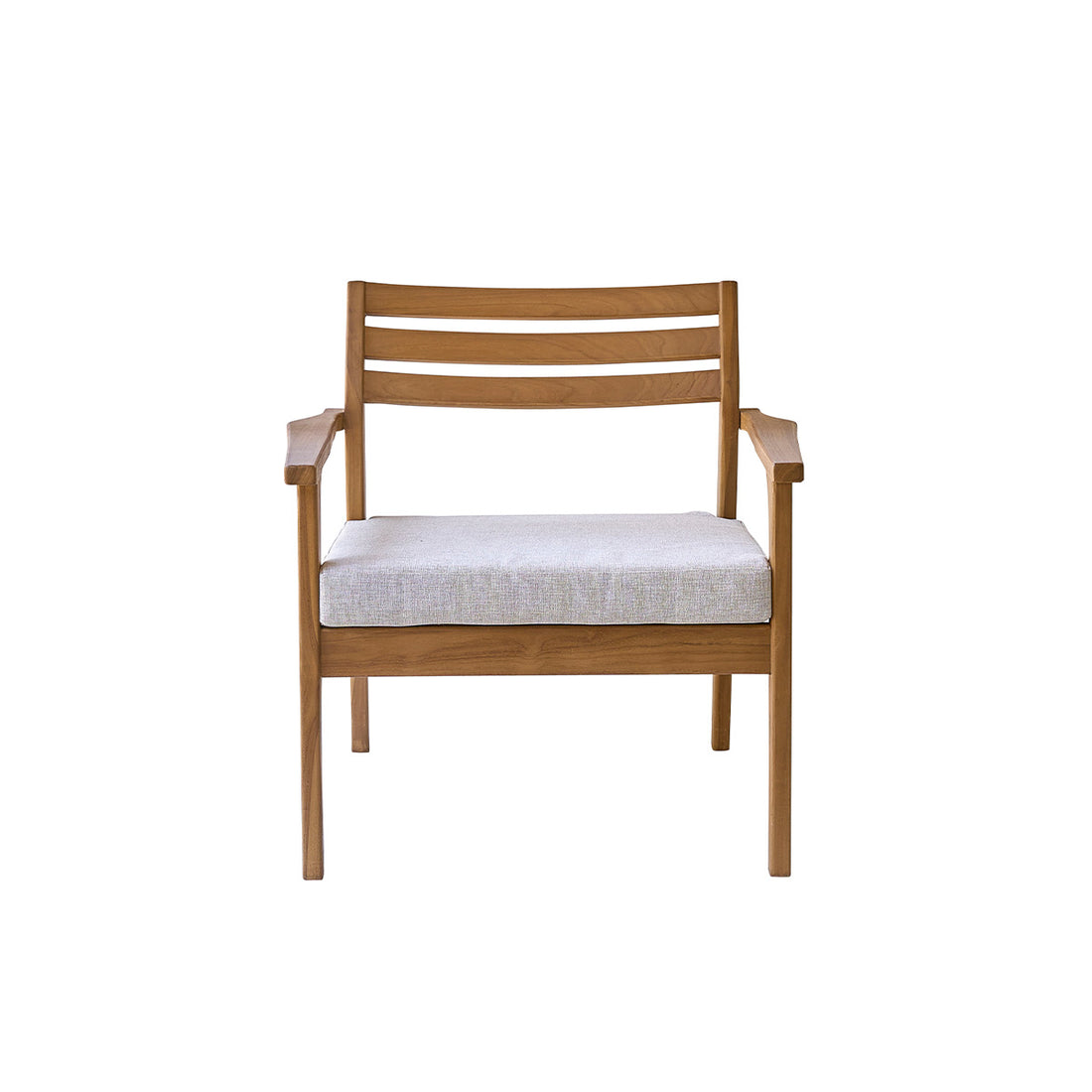 BARI - Sillón de exterior de teca maciza