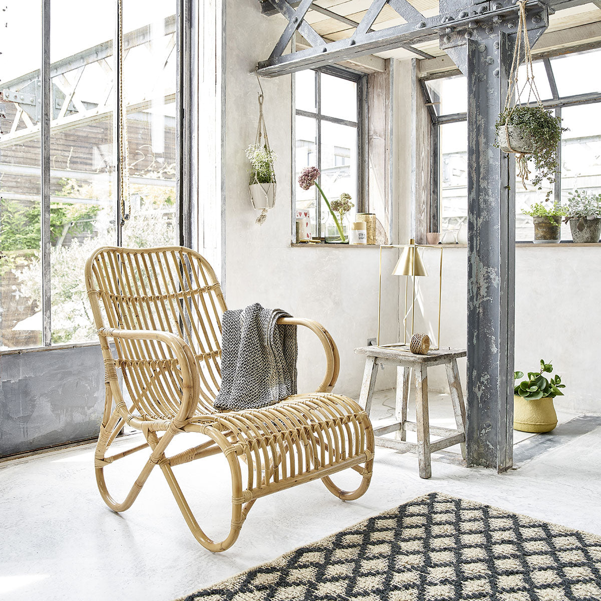 BOHO - Sillón de ratán