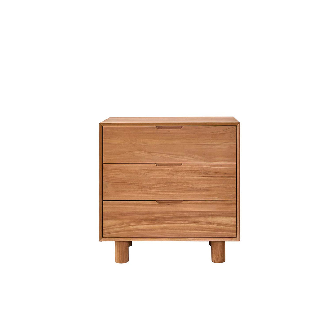 GUSTAVE - Mueble de baño de teca maciza 80 cm