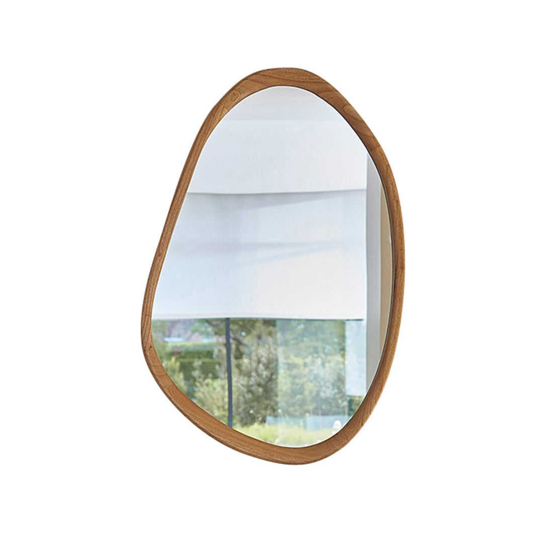 FIFTIES - Espejo de mindi macizo 90 cm