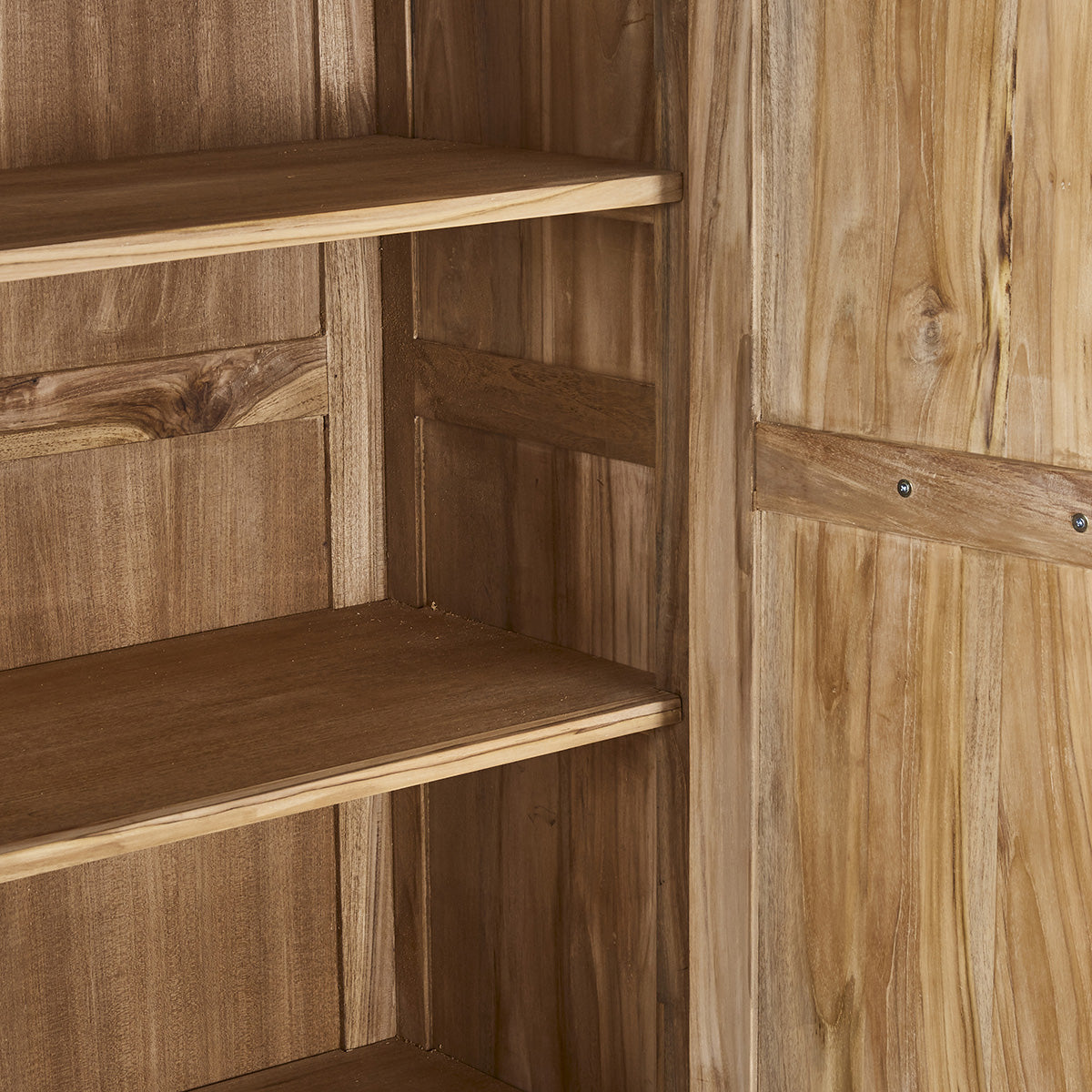 ALDO - Armario de teca maciza de 115 cm