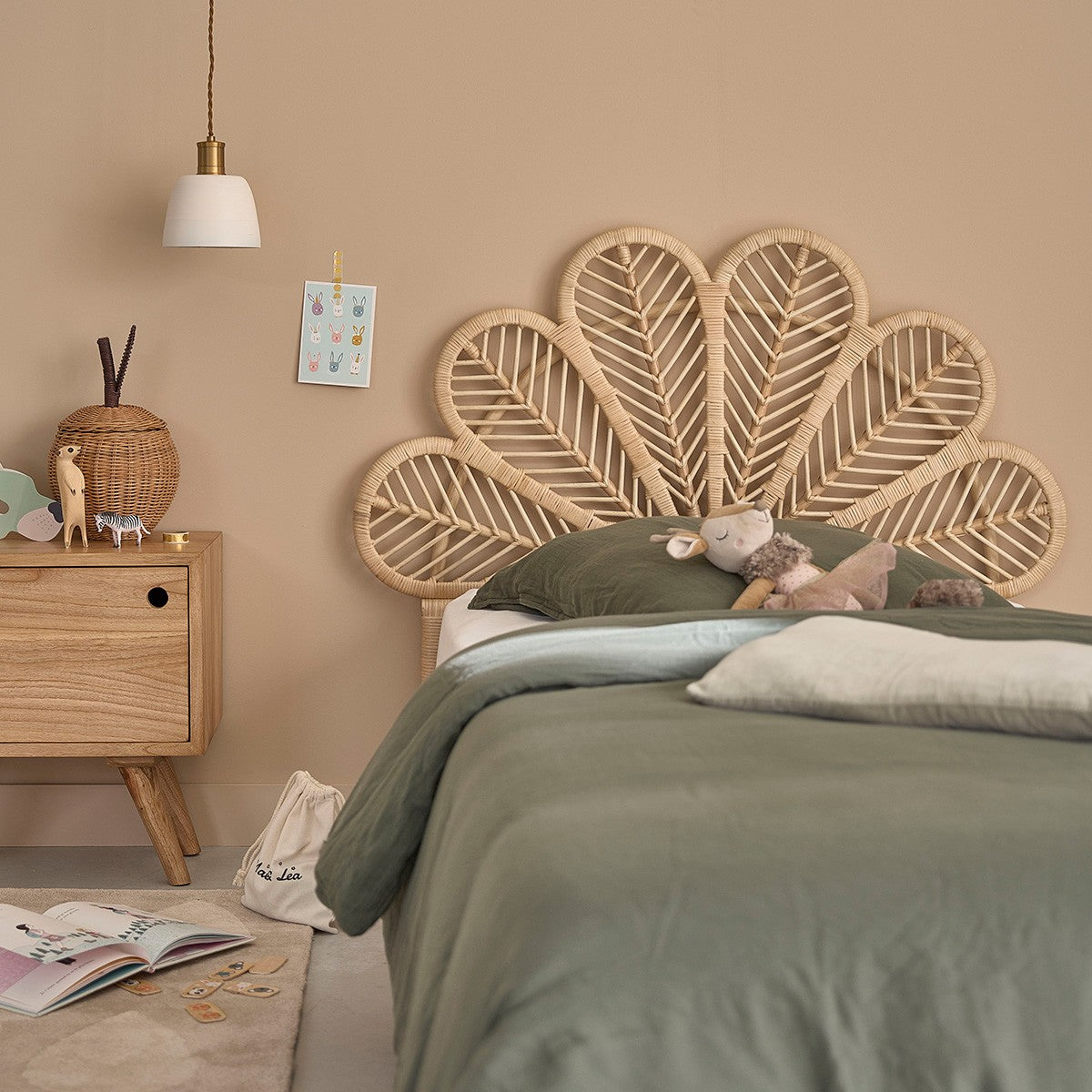 COLETTE - Cabecero de ratán 90 cm