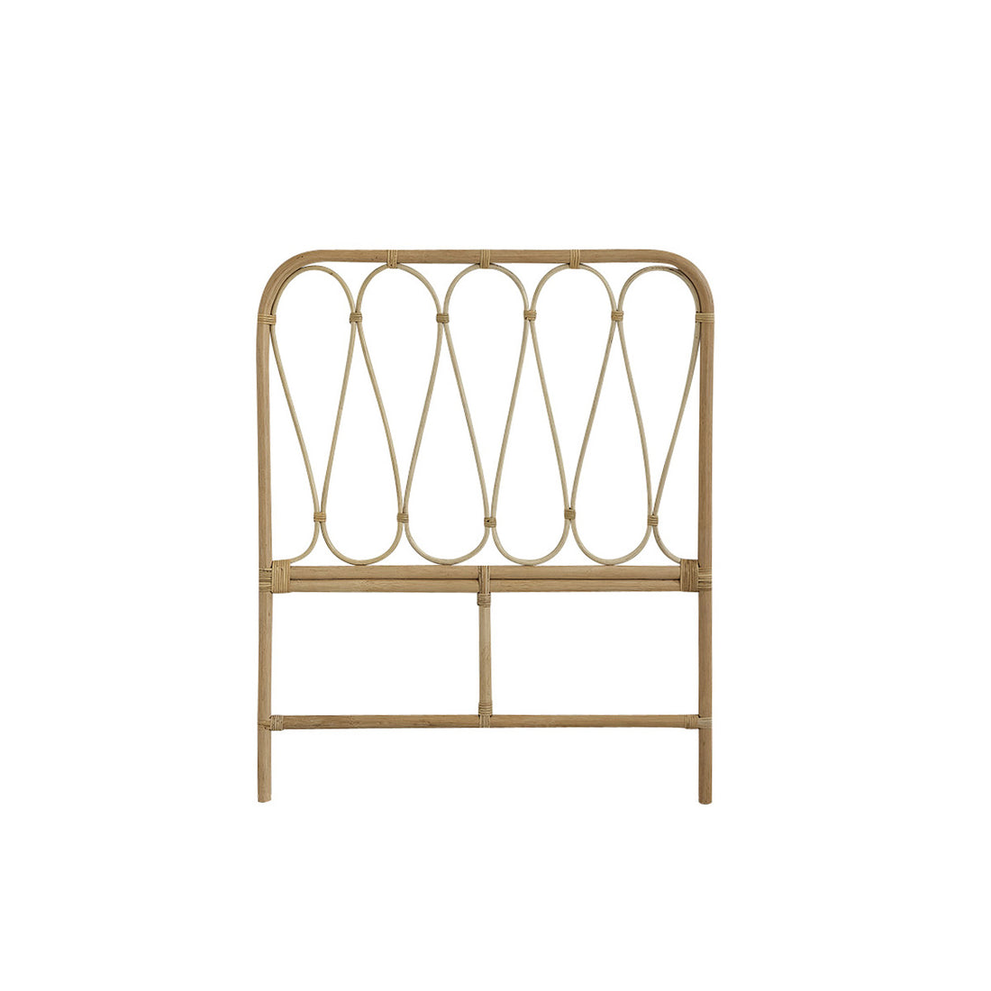 BOHO - Cabecero infantil de ratán 90 cm