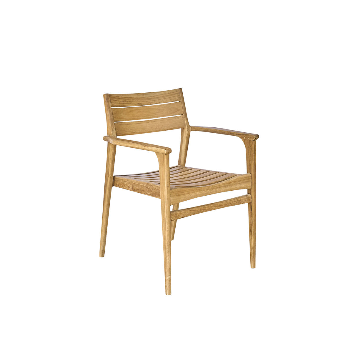 APRIL - Sillón de exterior de teca maciza