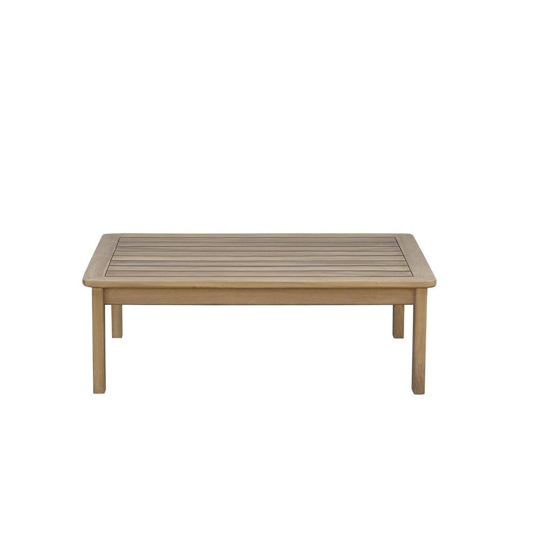 MAORA - Mesa de centro de jardín de teca maciza