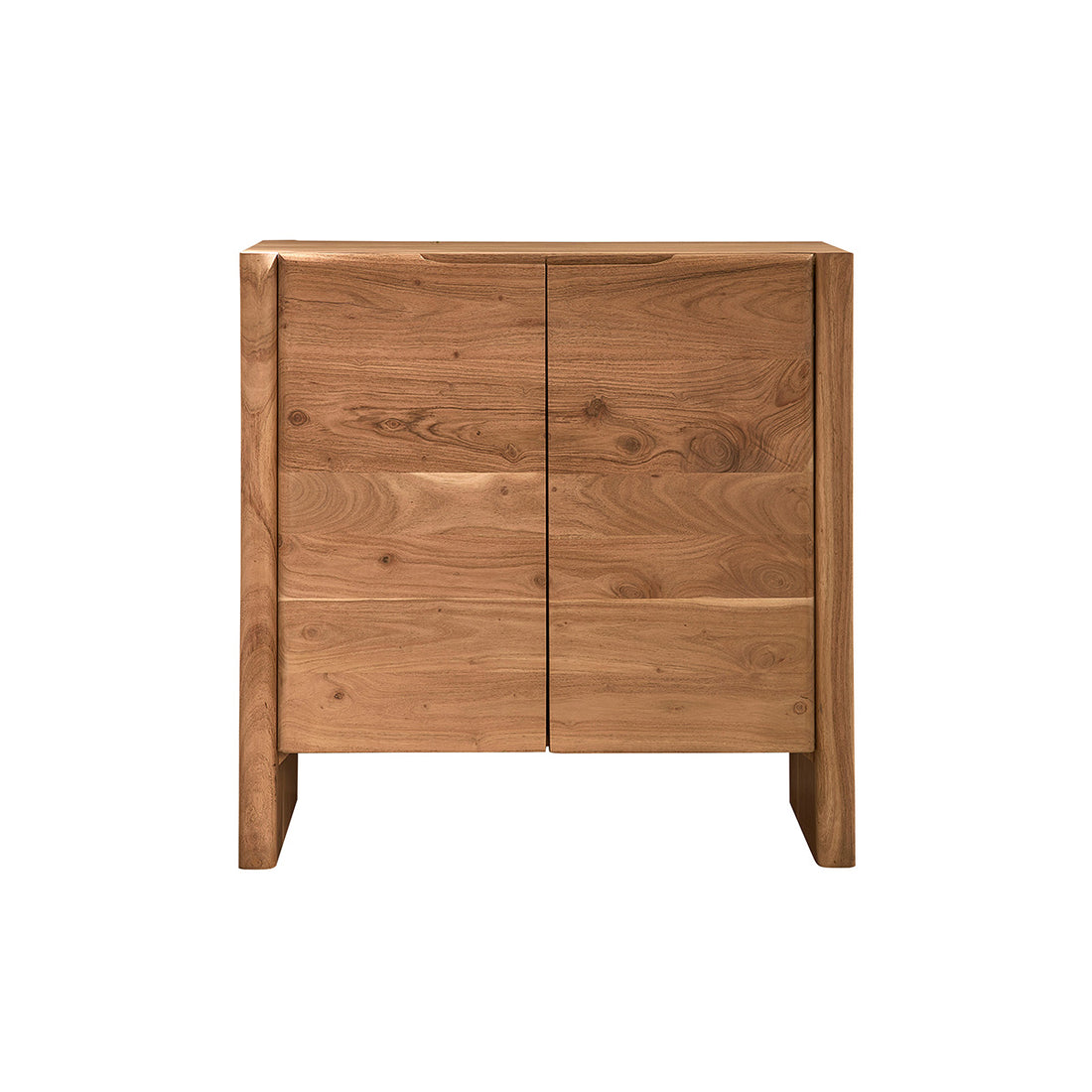 CALI - Aparador de acacia maciza de 80 cm