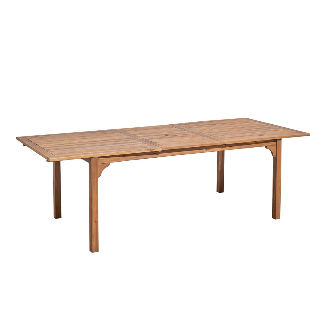 HANOÏ - Mesa de exterior extensible de acacia maciza FSC para 8/10 pers. HANOÏ