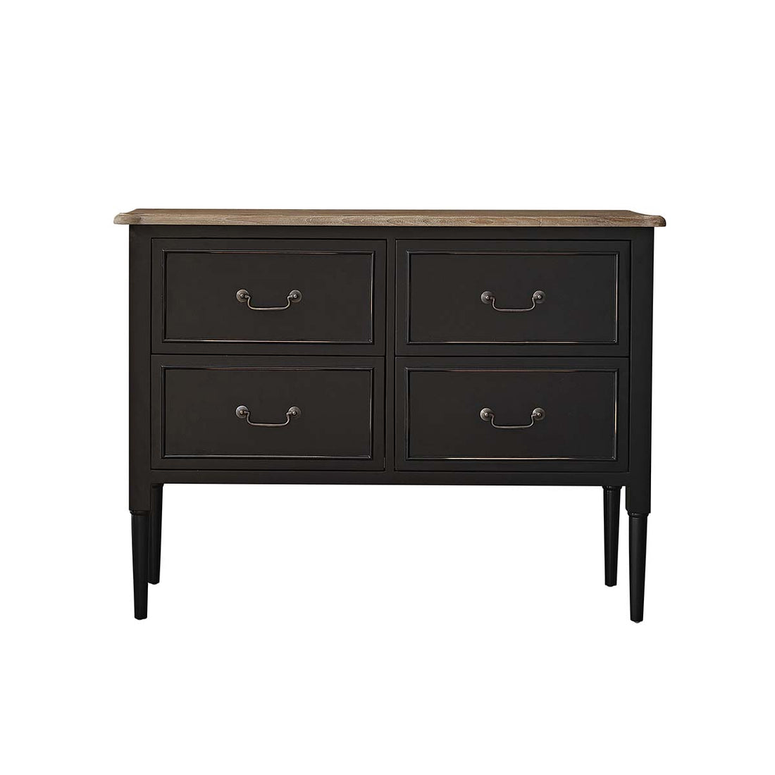 SOHO - Cómoda de caoba maciza de 120 cm