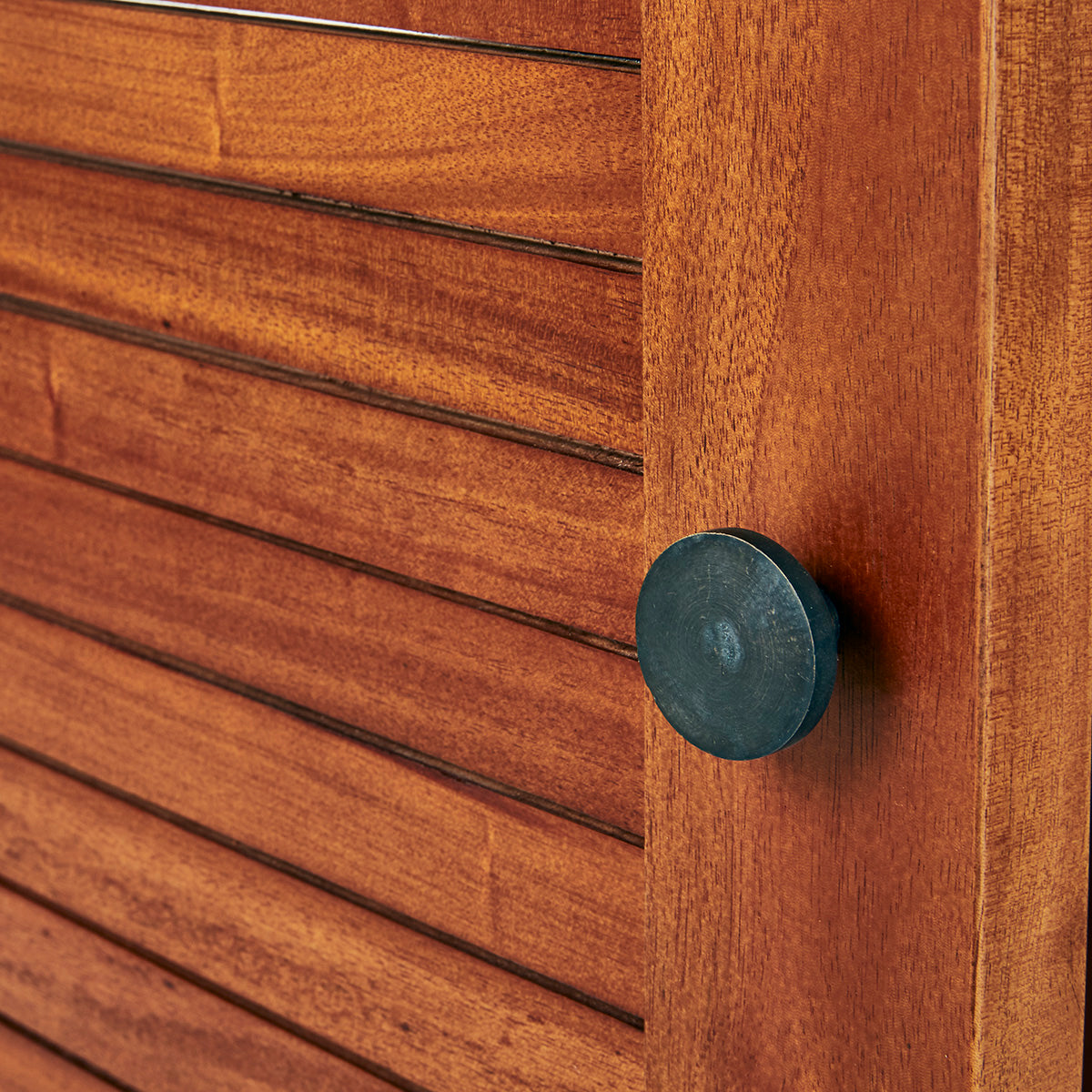 NEWPORT - Mueble de lavabo de caoba maciza 140 cm