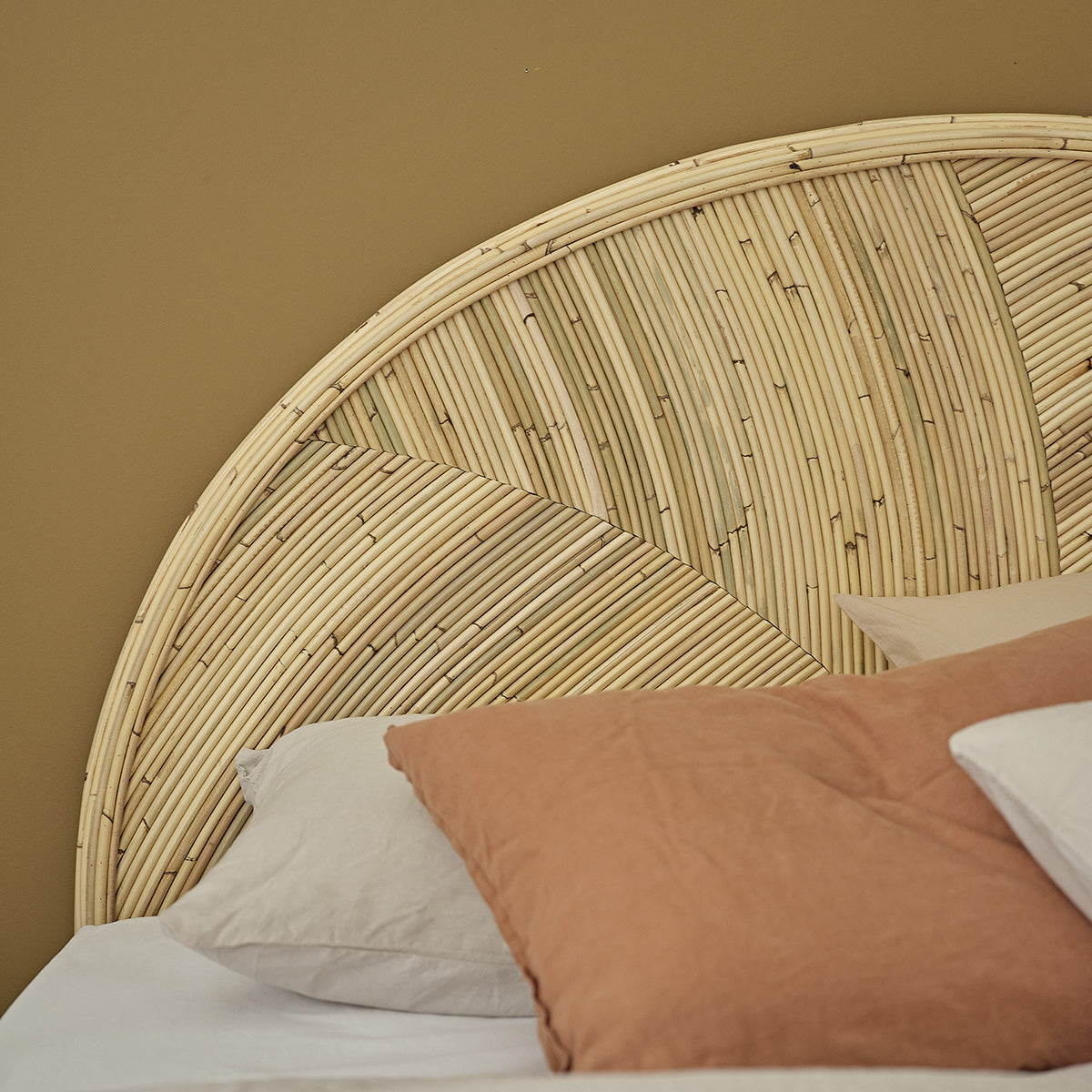 ALMA - Cabecero de caña de ratán 160 cm