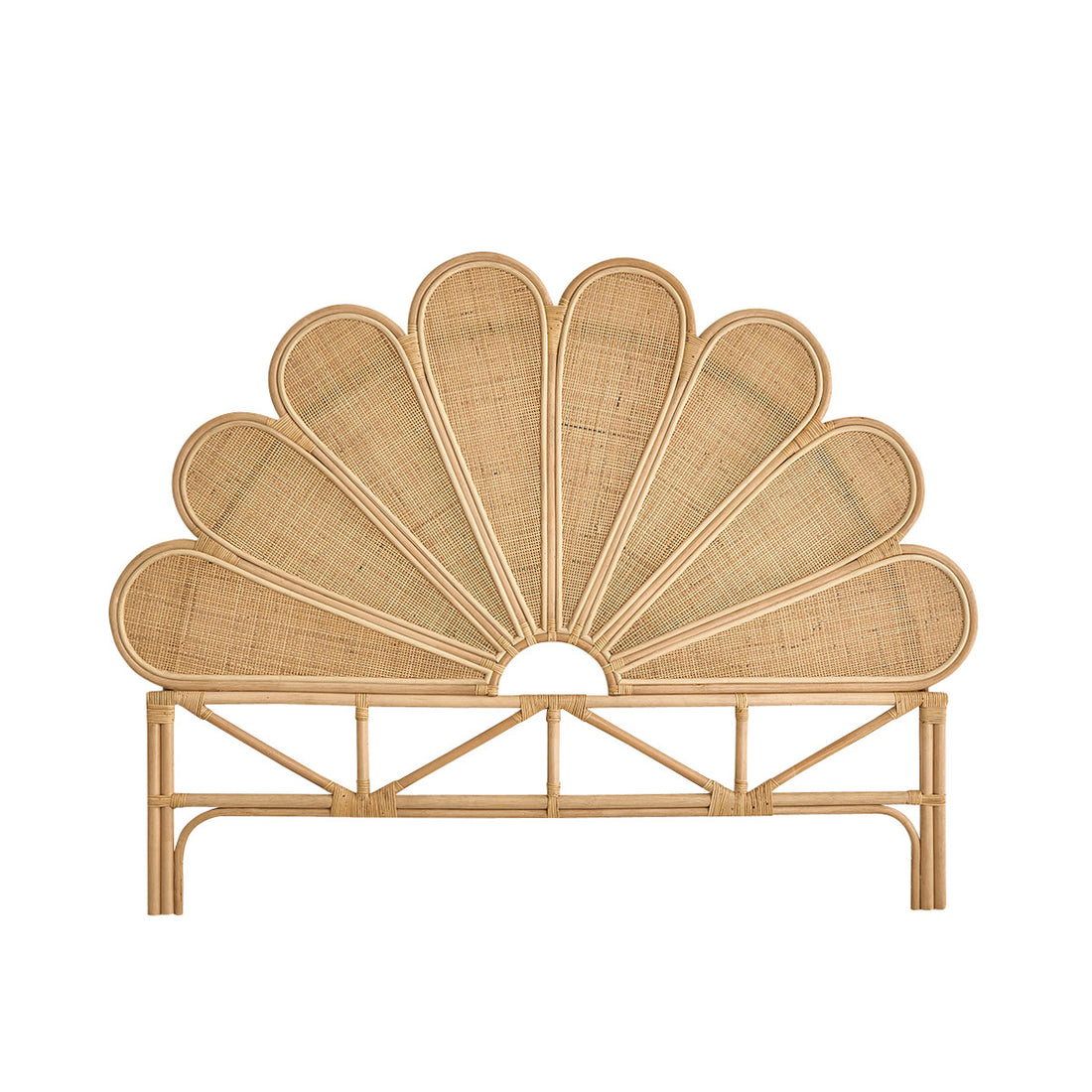 ROMY - Cabecero de ratán y rejilla 160 cm