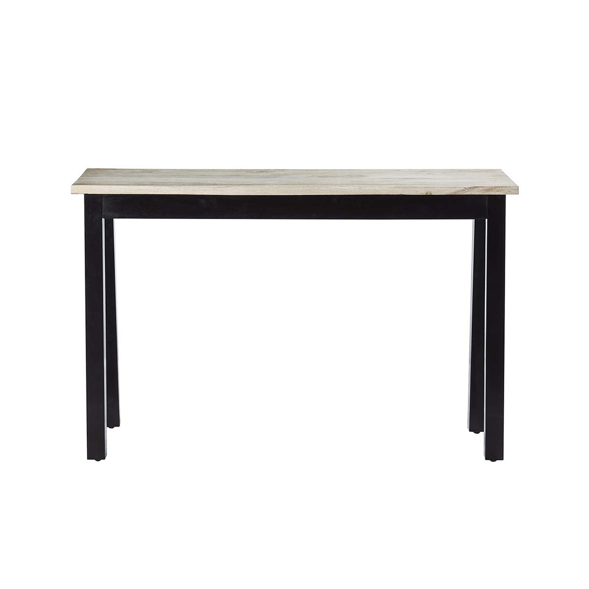 LONDRES - Consola de caoba y teca maciza 120 cm