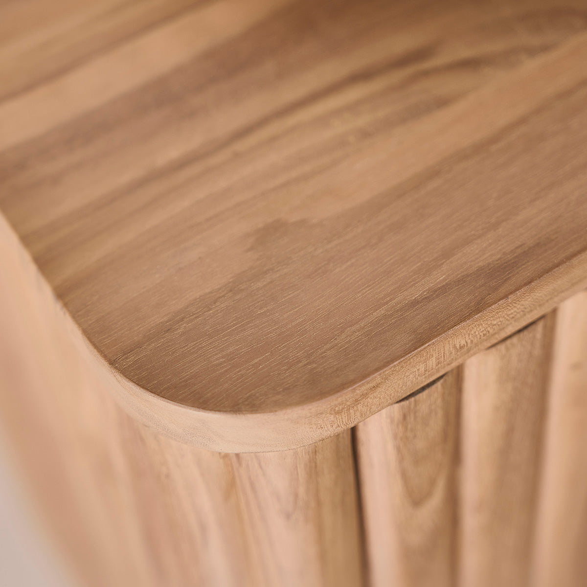 BELIZE - Mueble de lavabo suspendido de teca maciza 40 cm