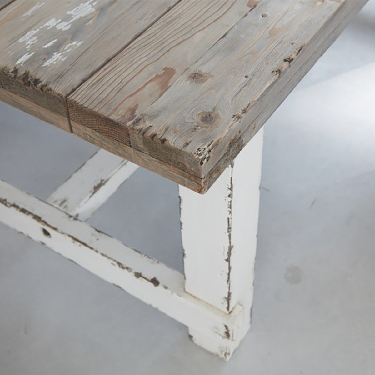 ATLANTIC - Mesa de madera maciza reciclada 8 pers.