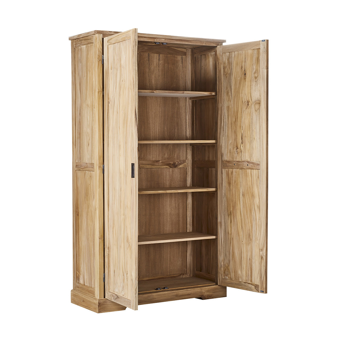 ALDO - Armario de teca maciza de 115 cm ALDO