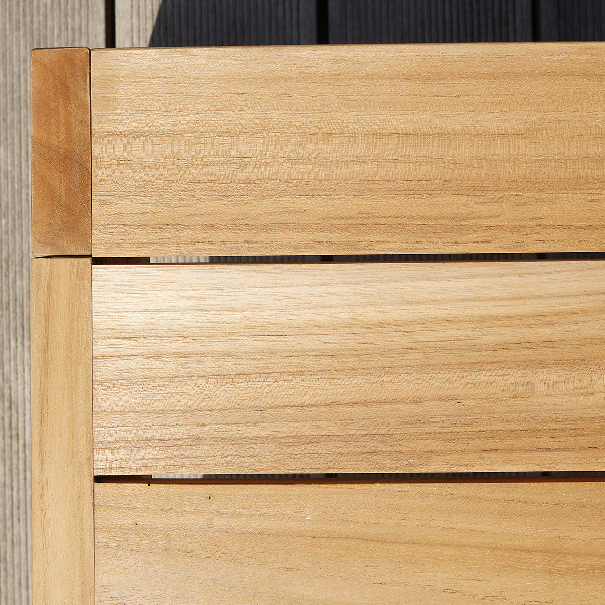 JAYA - Mesa baja de exterior de teca maciza