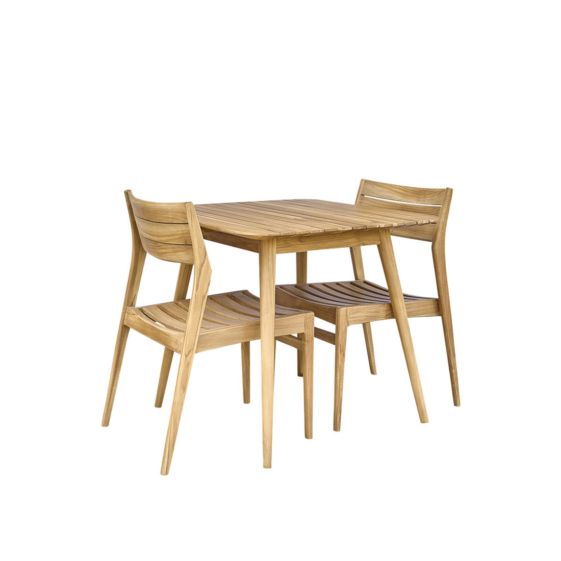 APRIL - Salón de exterior de teca maciza para 2/4 pers.