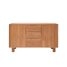 Mueble de baño de teca maciza 140 cm
