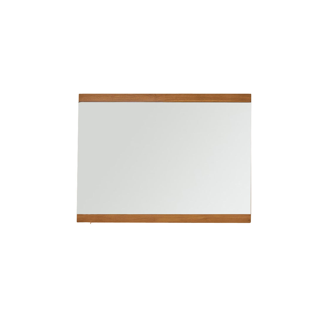 NAHELE - Espejo de teca maciza reciclada 80x60 cm