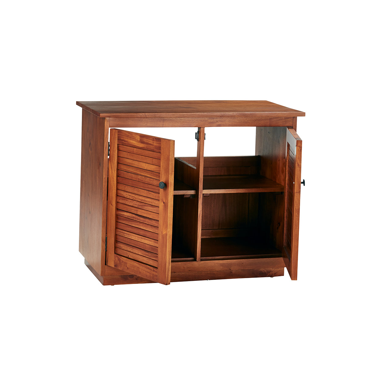NEWPORT - Mueble de lavabo de caoba maciza 97 cm