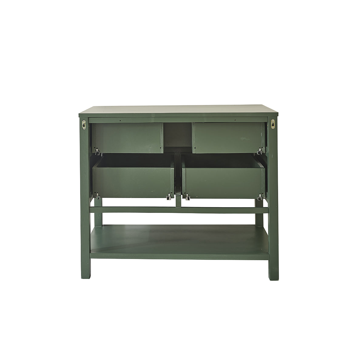 OLIVIA - Mueble para lavabo de acacia maciza de 90 cm