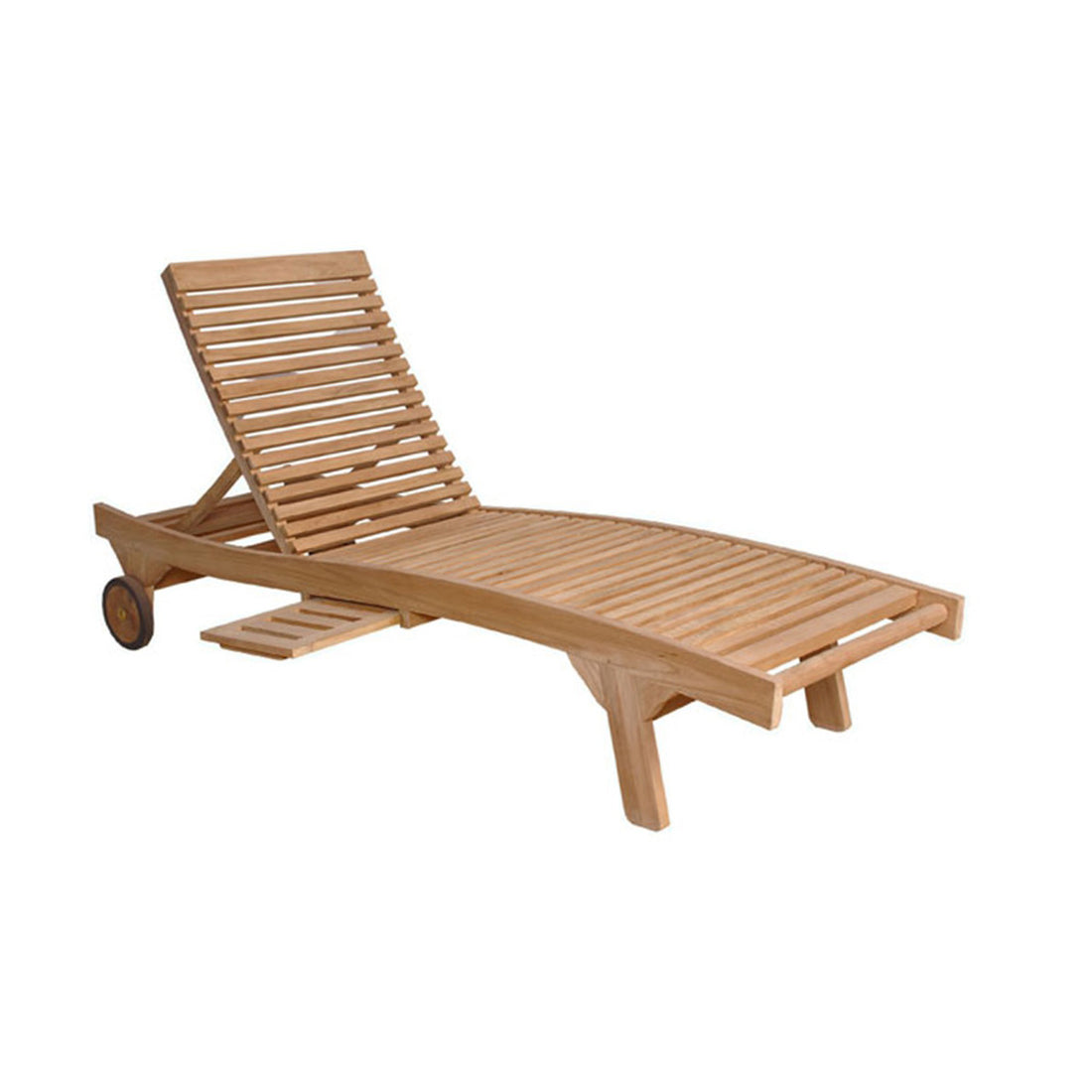 MALTE - Tumbona de teca maciza