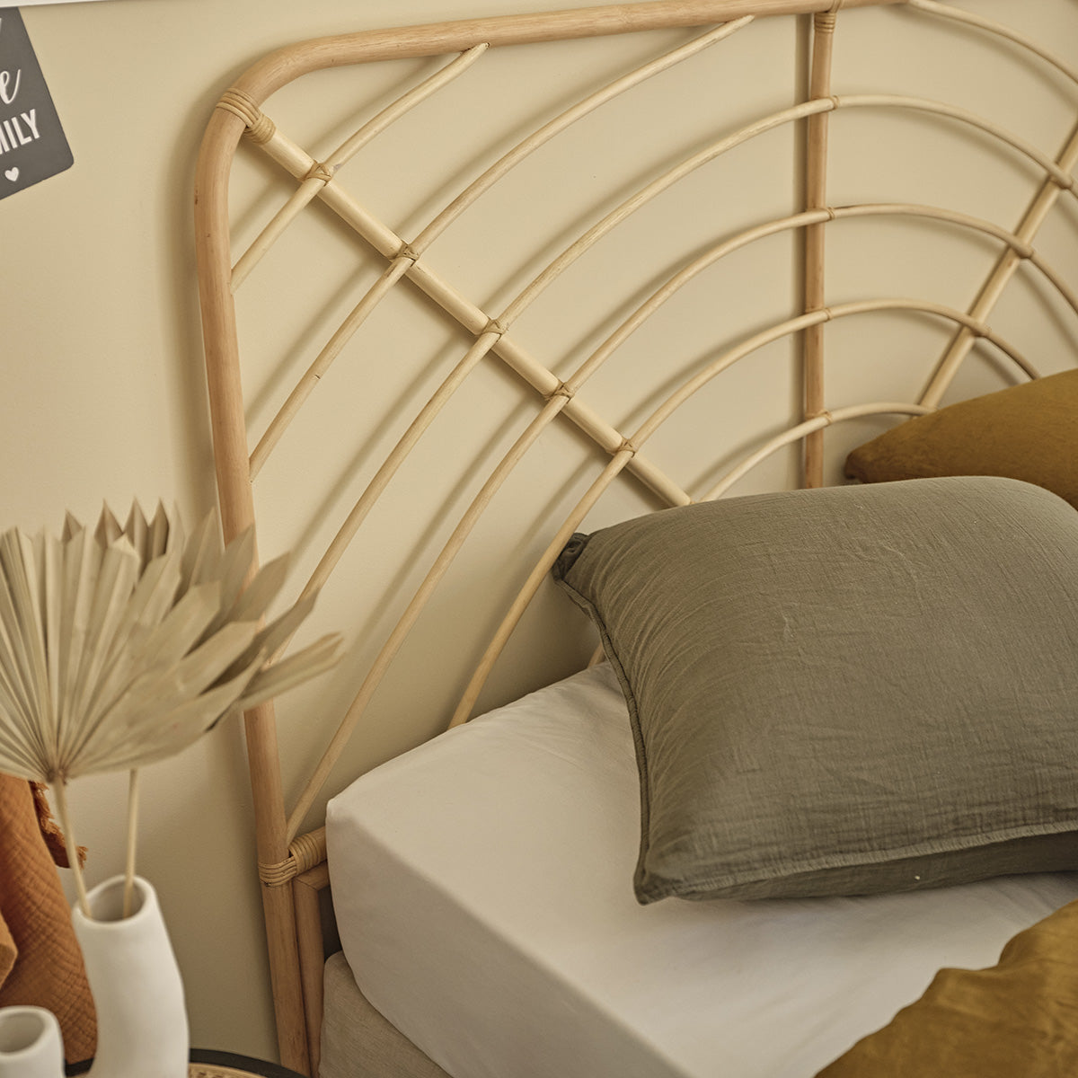 BOHO - Cabecero de ratán 160 cm