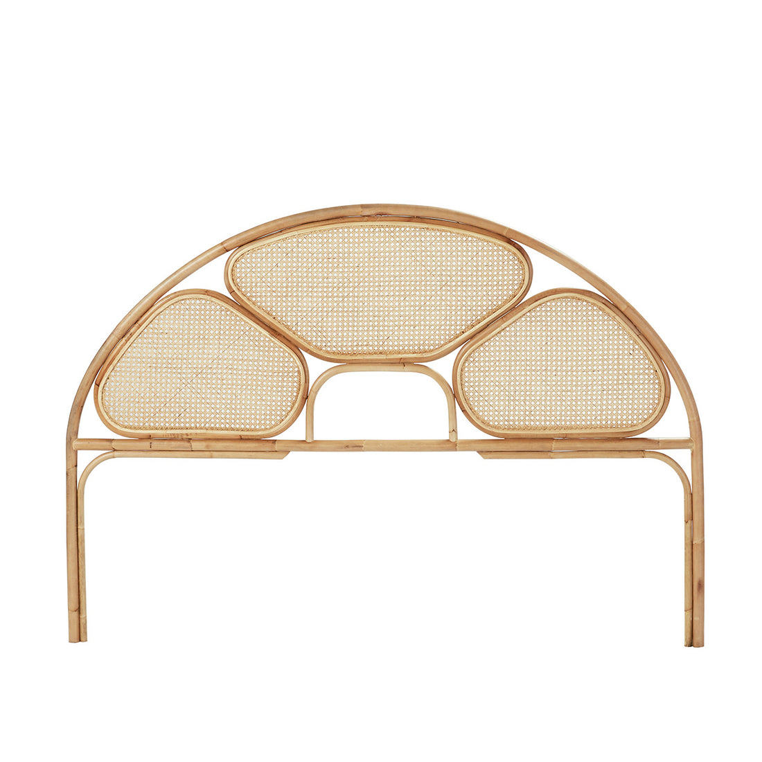 AVA - Cabecero de rejilla y ratán 160 cm