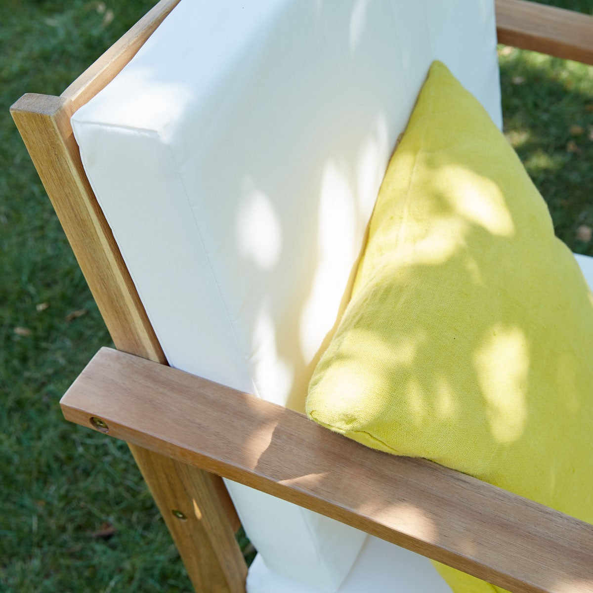 HANOÏ - Salón de exterior de acacia maciza para 4 pers.