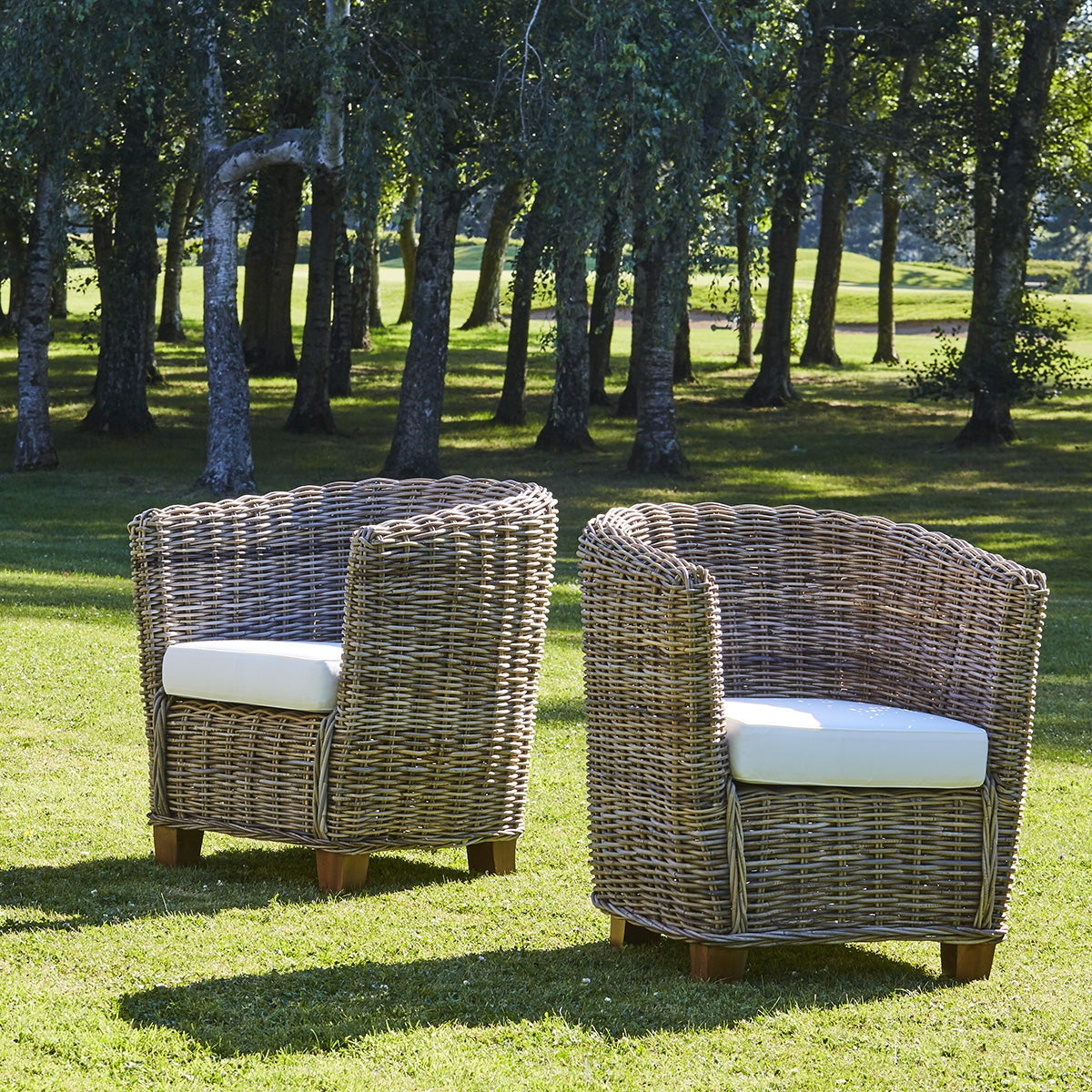 MUSA - Sillón de kubu natural