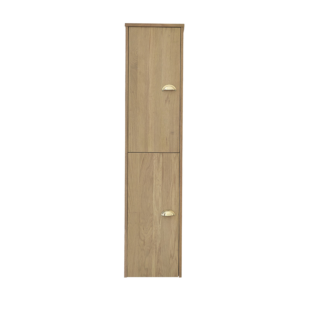 MAHAUT - Columna de baño de roble macizo de 150 cm MAHAUT