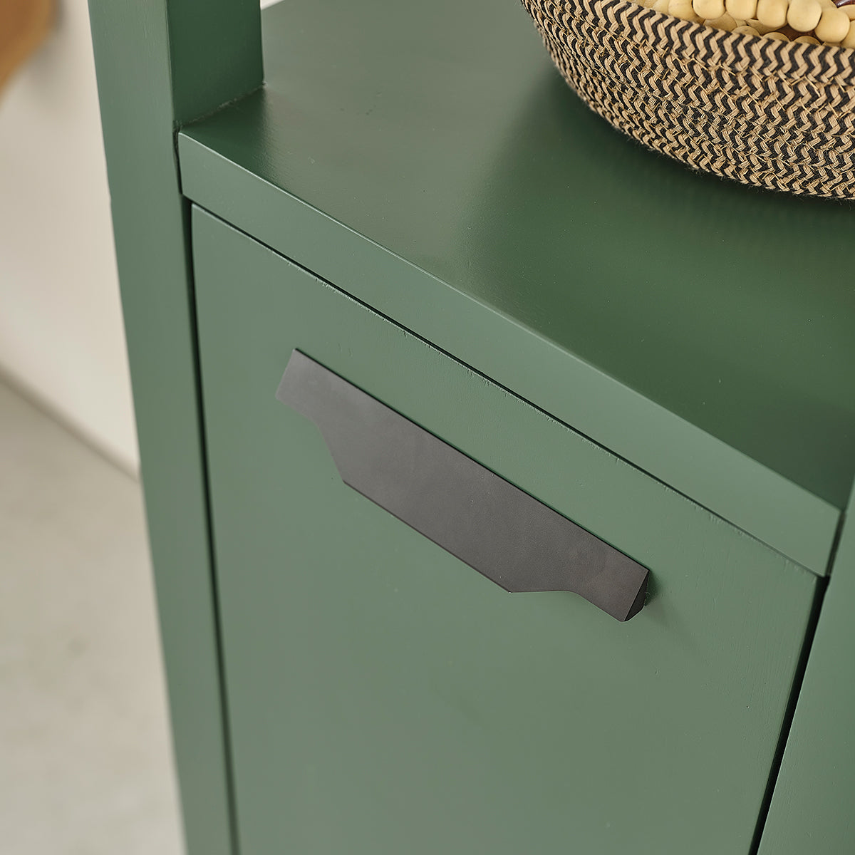 OLIVIA - Columna de baño verde de acacia 160 OLIV