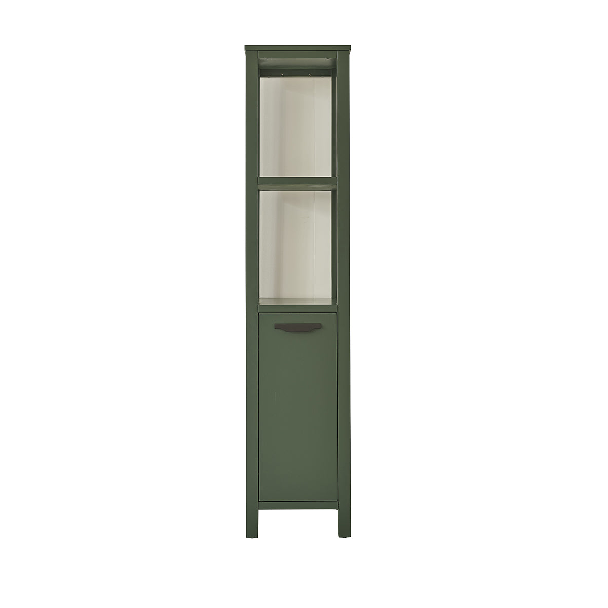 OLIVIA - Columna de baño verde de acacia 160 cm