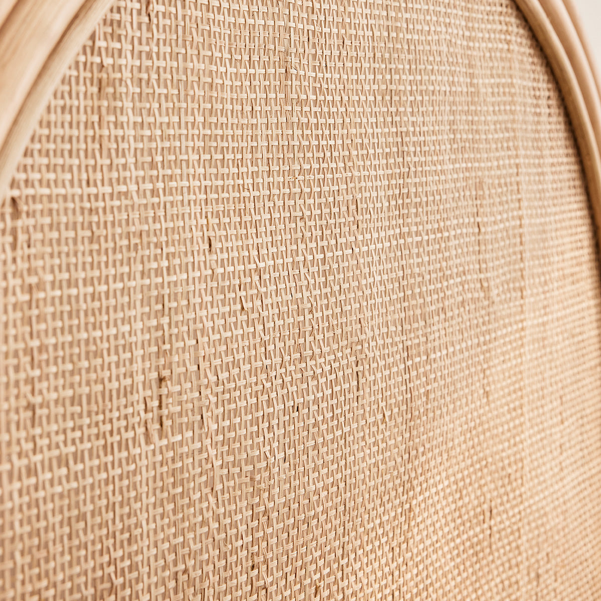 JANE - Cabecero de ratán y rejilla 90 cm