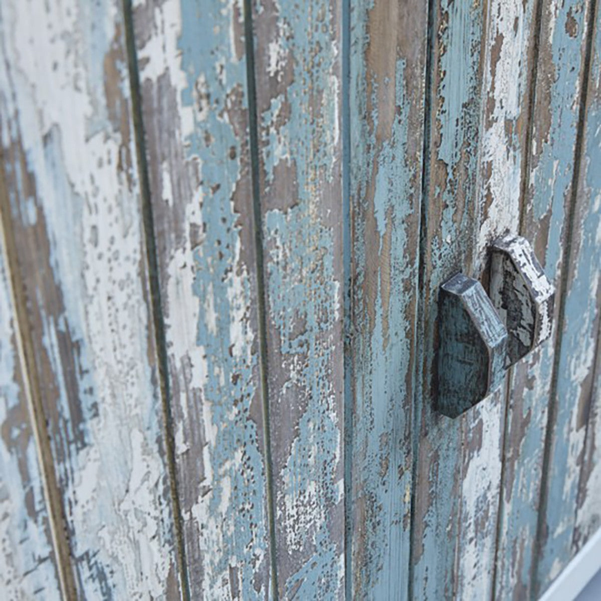 ATLANTIC - Librería de madera maciza reciclada 125 cm