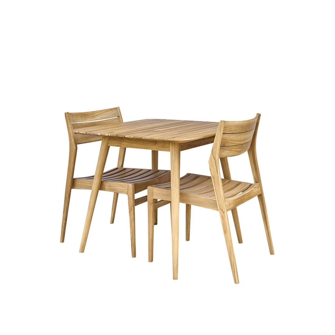 APRIL - Salón de exterior de teca maciza para 2/4 pers.