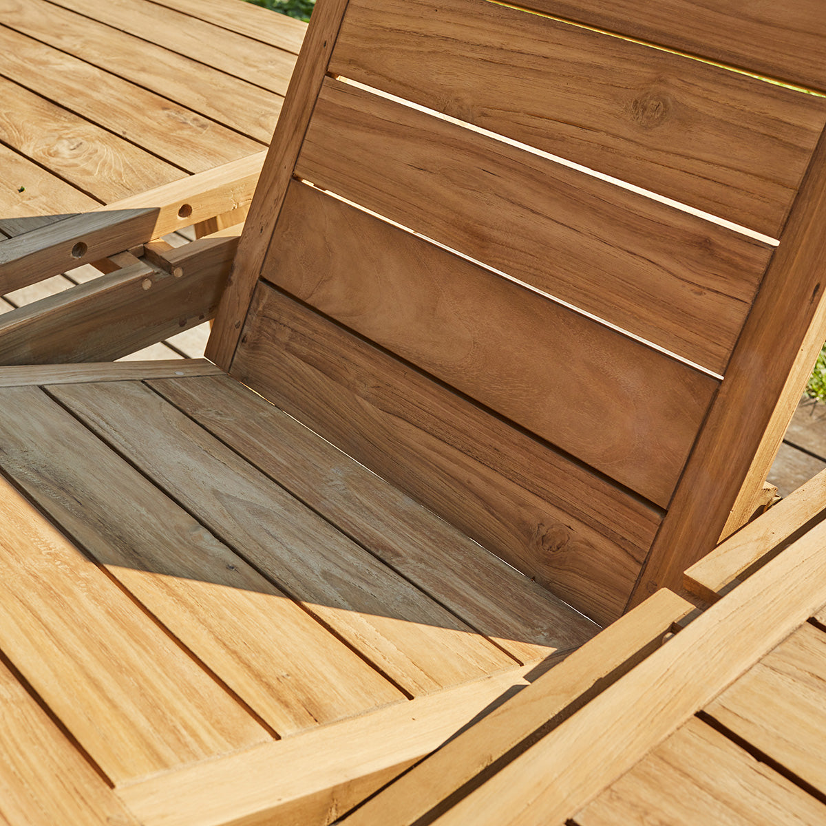 ESTHER - Salón de exterior de teca para 6 pers.