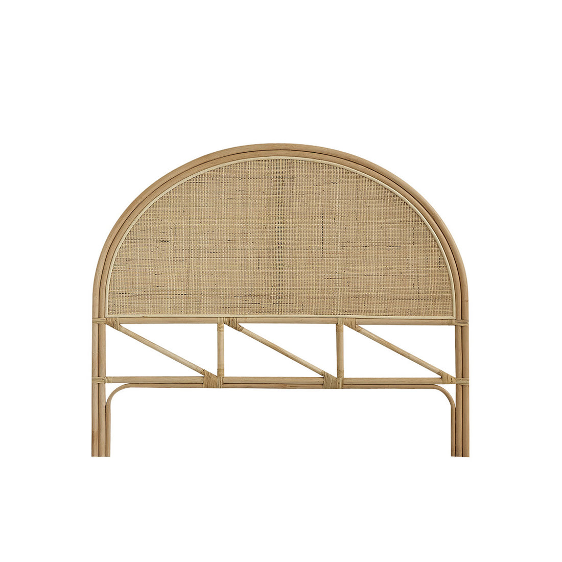 JANE - Cabecero de ratán y rejilla 140 cm