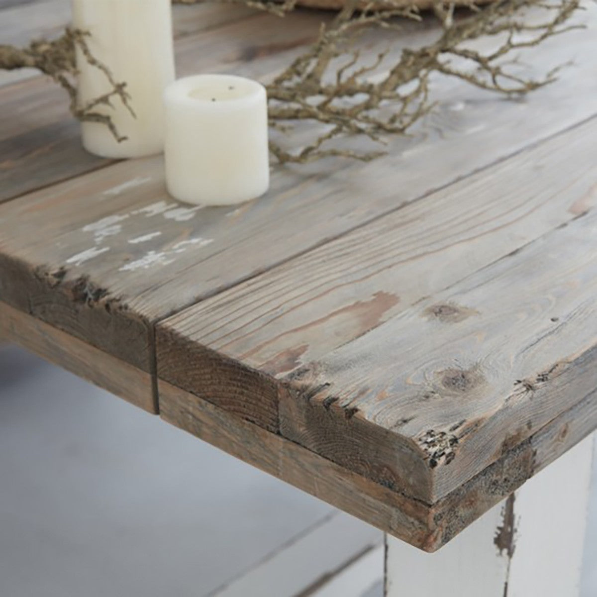 ATLANTIC - Mesa de madera maciza reciclada 8 pers.