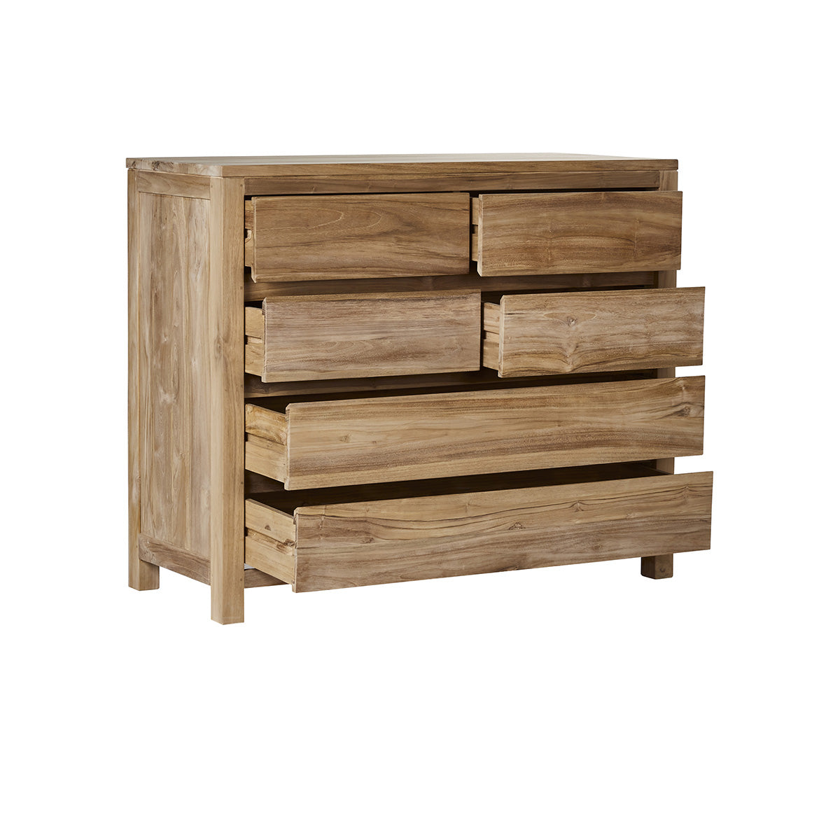 ALDO - Aparador de teca maciza 120 cm