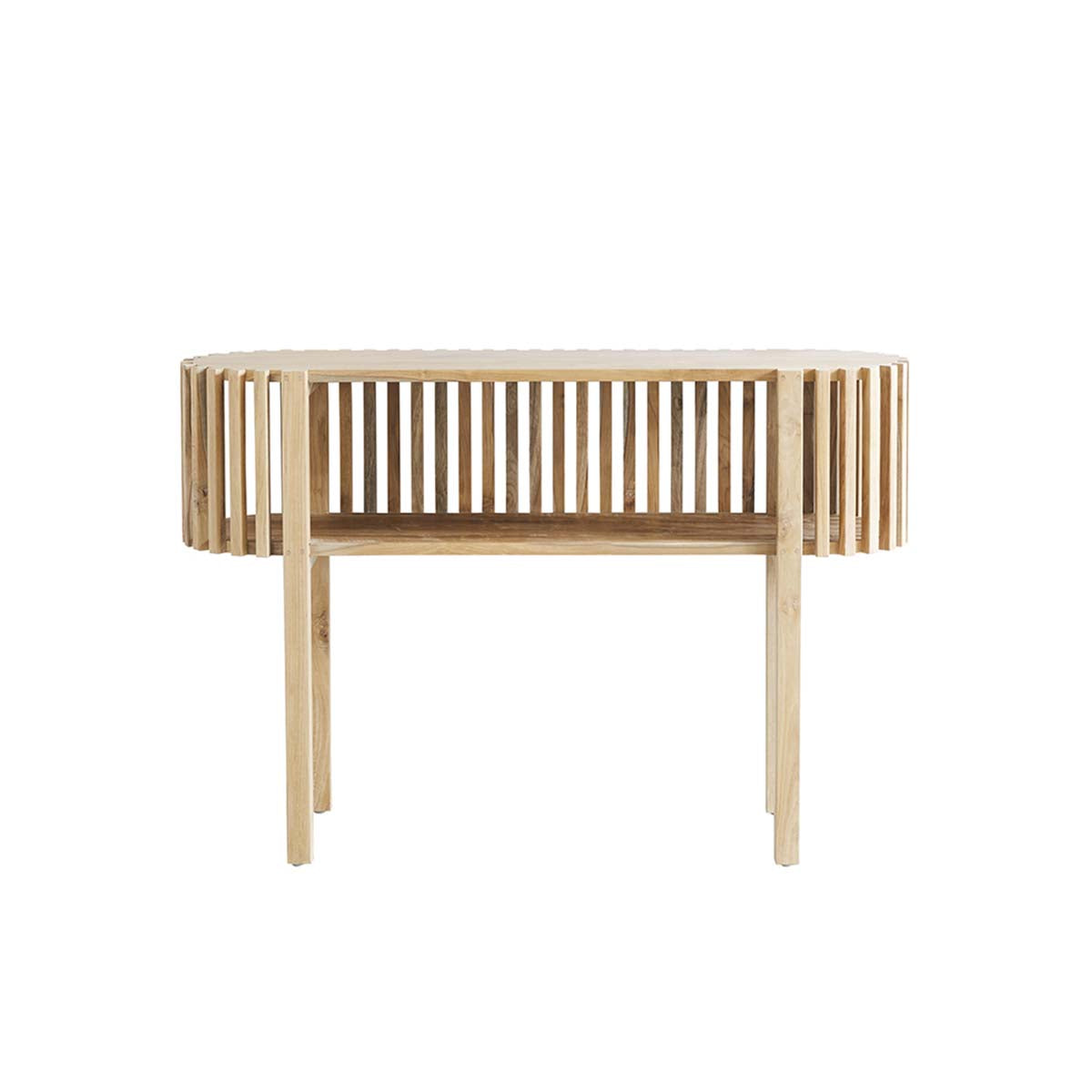 VICTORIA - Consola de teca maciza 120 cm