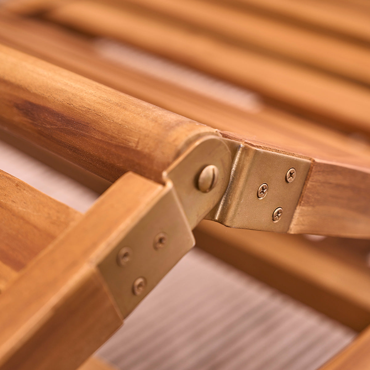 BALI - Tumbona de teca maciza (juego de 2)