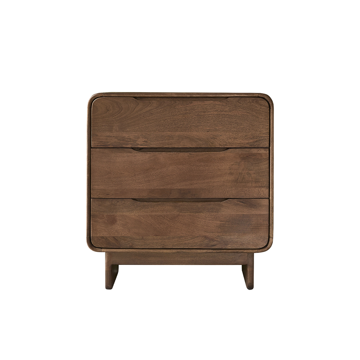 SOFIA - Cómoda de madera maciza de mango, 70 cm